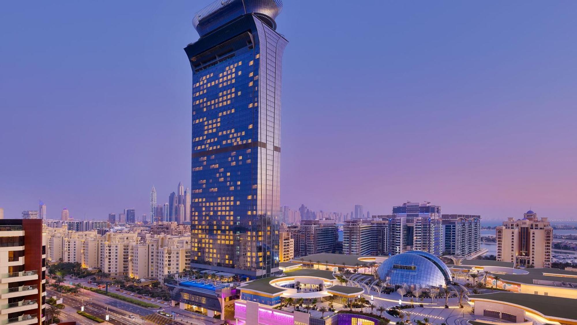 The Palm Tower, Nakheel Mall, Palm Jumeirah Dubaj Zewnętrze zdjęcie