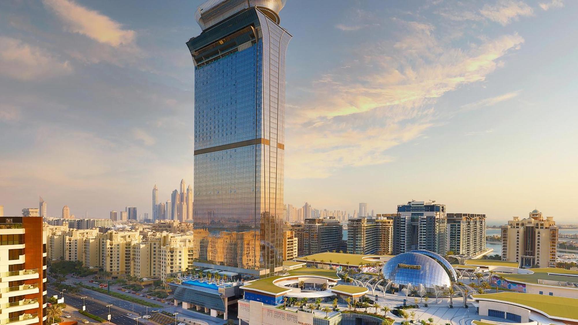 The Palm Tower, Nakheel Mall, Palm Jumeirah Dubaj Zewnętrze zdjęcie